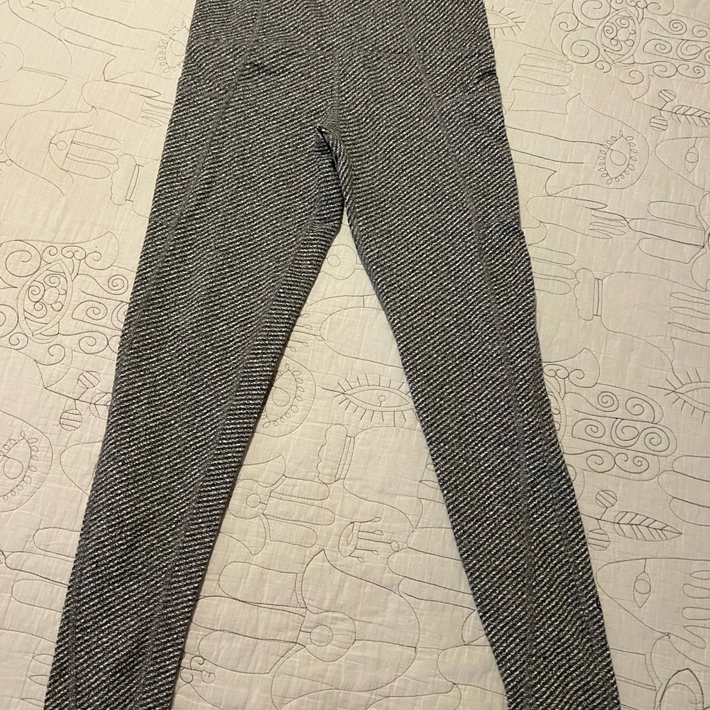 Gray leggings